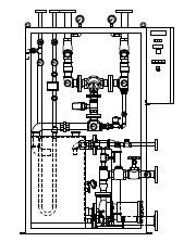 大型適温湯水供給ユニット｜製品情報｜スーパー銭湯・介護施設・プール