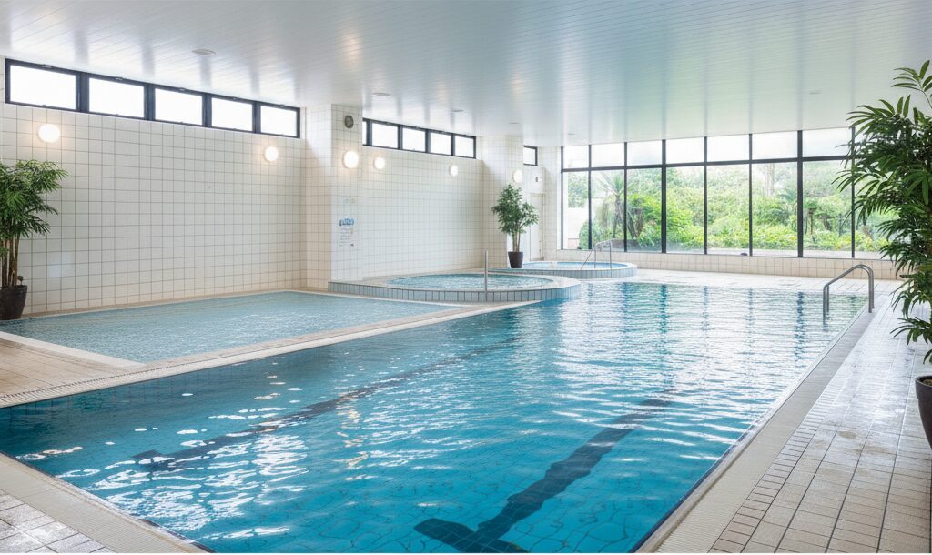 温水プール設備への投資で差別化を図る！費用、維持管理、成功のポイントのアイキャッチ